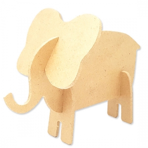 T_ DIY 방과후만들기 나무재료 코끼리 조립하기