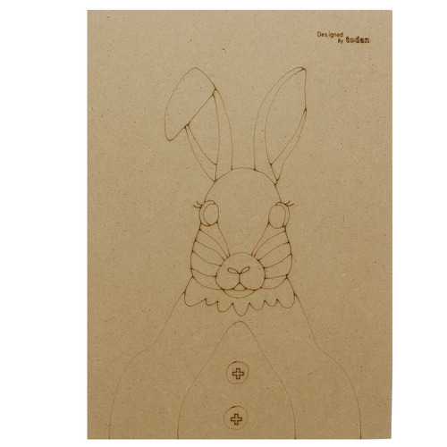 T_ DIY 방과후만들기 하비나무판-토끼
