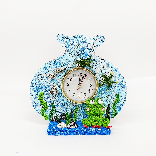 T_ DIY 방과후만들기 우물안 개구리 시계만들기